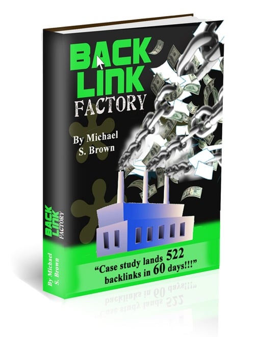 Product picture Backlink Factory with Resale Rights